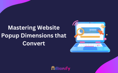 Mastering Website Popup Dimensions that Convert